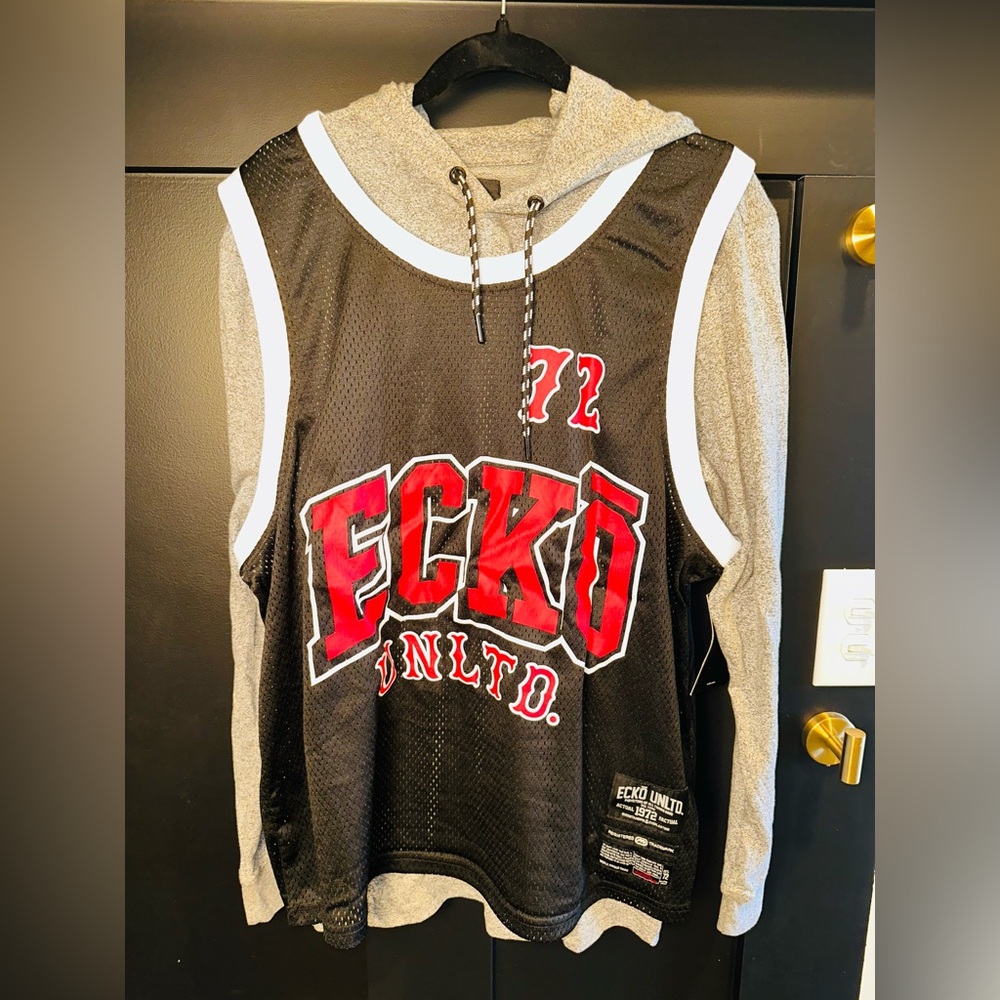 Ecko Unlimited Men’s Multi Jersey Hoodie
